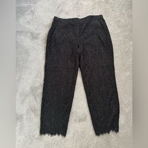 Jcrew Lace Pull on Pant 16 Tall